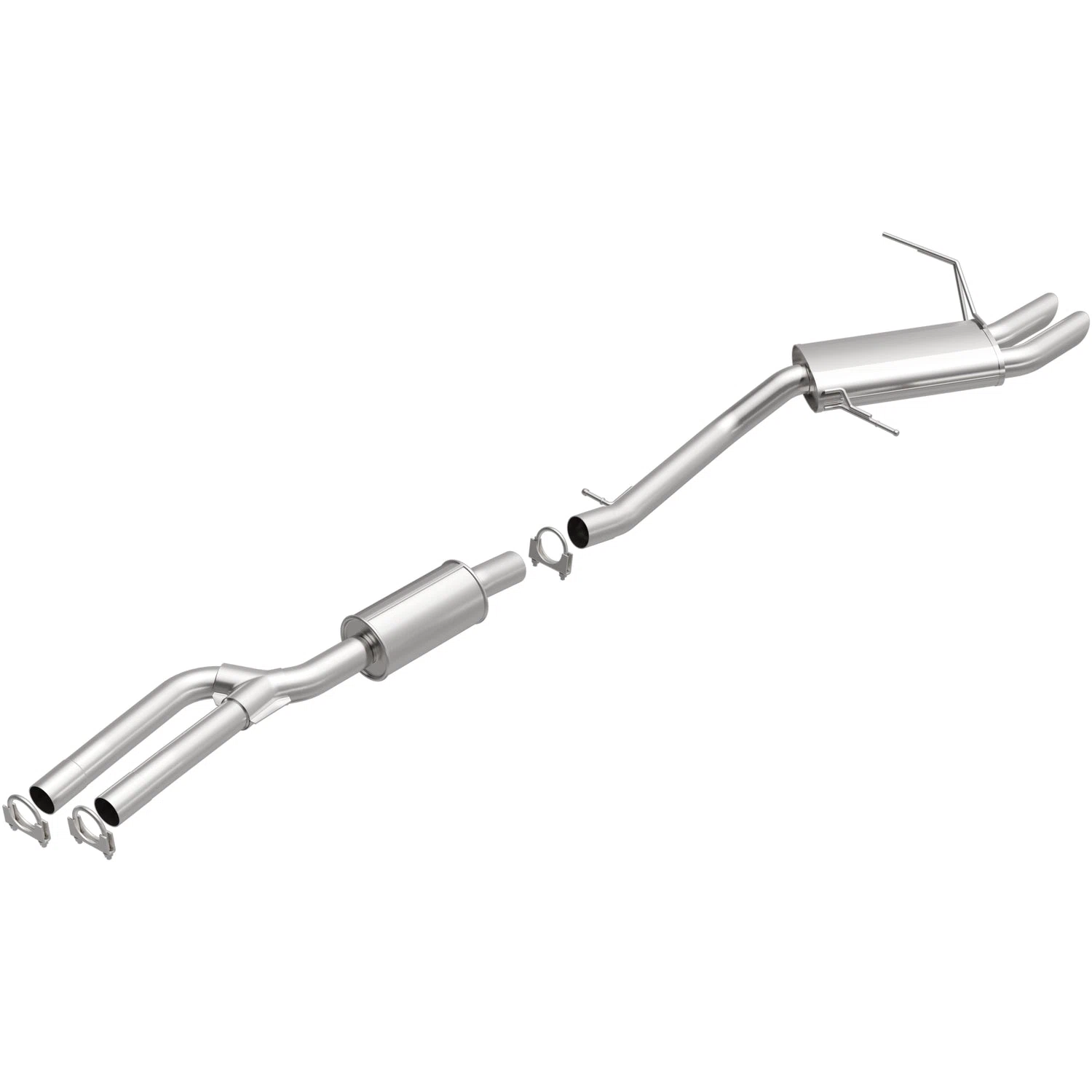 Fits 2006-2011 BMW Direct-Fit Replacement Exhaust System 106-0786
